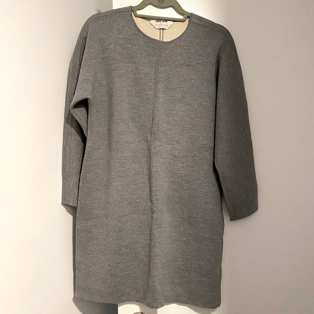 New without tags grey sweater dress